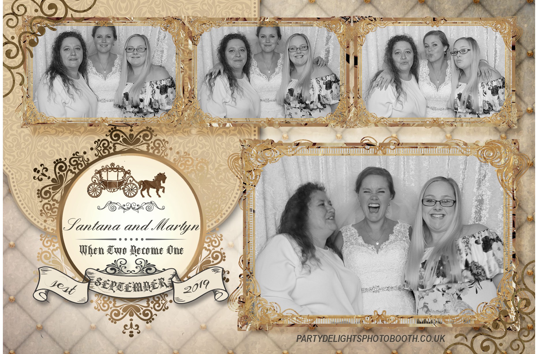 Martyn and Santana’s Wedding - Prints | View more photos from the event at gallery.partydelightsphotobooth.co.uk/u/PartyDelightsPhotoBooth/Martyn-and-Santana’s-Wedding-Prints